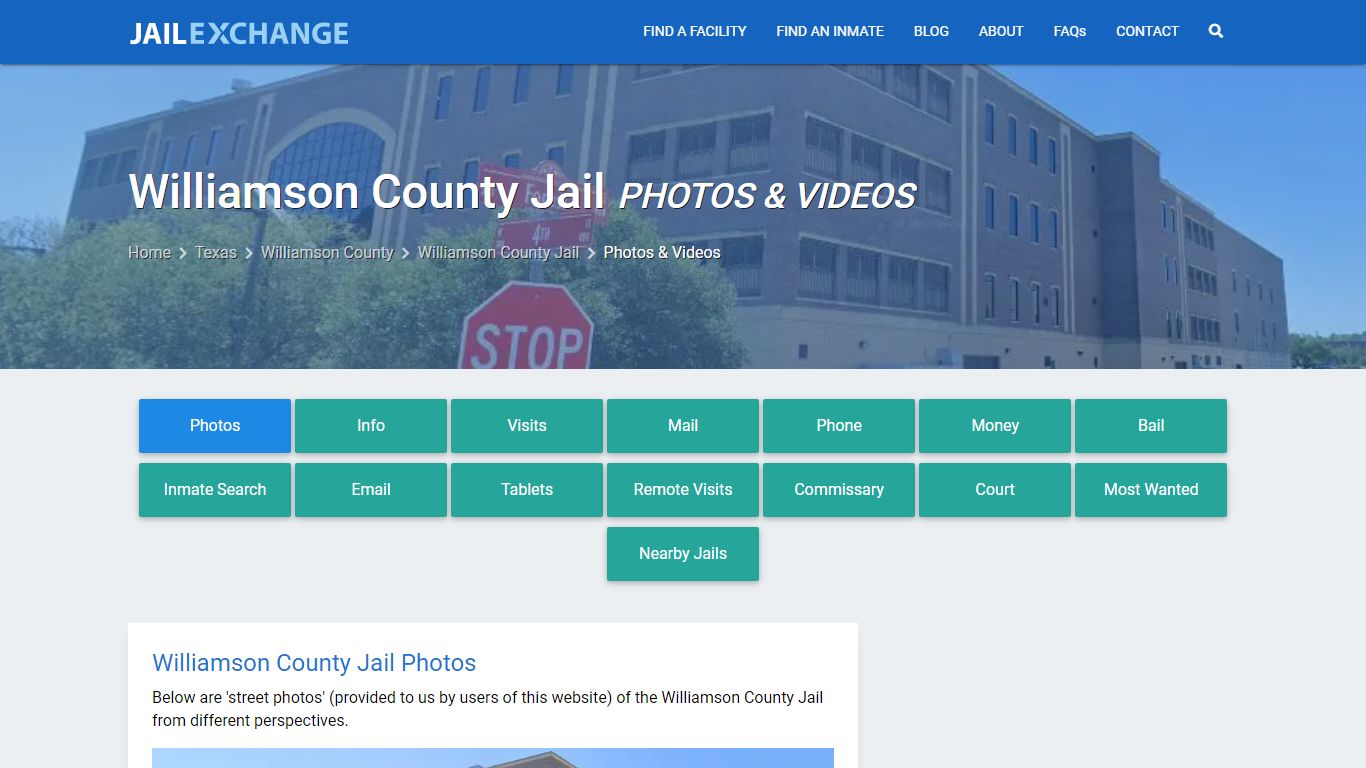 Photos & Videos - Williamson County Jail, TX - Jail Exchange